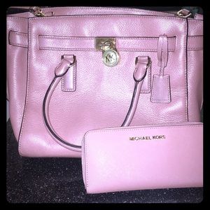 Genuine leather Michael Kors Carryall Satchel